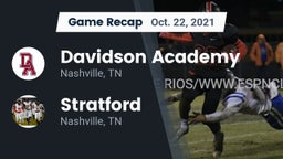 Recap: Davidson Academy  vs. Stratford  2021
