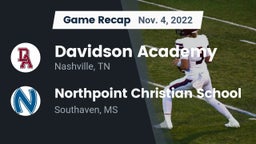 Recap: Davidson Academy  vs. Northpoint Christian School 2022