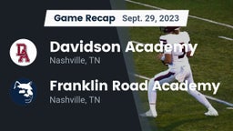 Recap: Davidson Academy  vs. Franklin Road Academy 2023