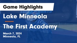 Lake Minneola  vs The First Academy Game Highlights - March 7, 2024