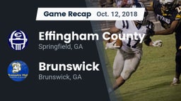 Recap: Effingham County  vs. Brunswick  2018