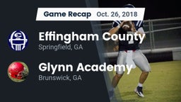 Recap: Effingham County  vs. Glynn Academy  2018