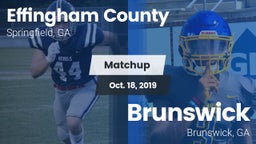 Matchup: Effingham County vs. Brunswick  2019