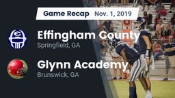 Recap: Effingham County  vs. Glynn Academy  2019