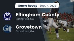 Recap: Effingham County  vs. Grovetown  2020