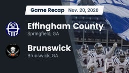 Recap: Effingham County  vs. Brunswick  2020
