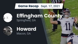 Recap: Effingham County  vs. Howard  2021