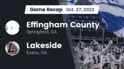 Recap: Effingham County  vs. Lakeside  2023