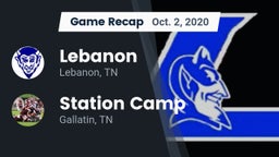 Recap: Lebanon  vs. Station Camp 2020