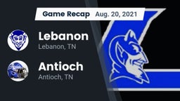 Recap: Lebanon  vs. Antioch  2021