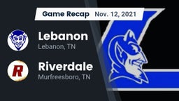 Recap: Lebanon  vs. Riverdale  2021