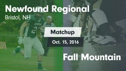 Matchup: Newfound Regional vs. Fall Mountain  2016