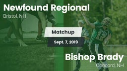Matchup: Newfound Regional vs. Bishop Brady  2019