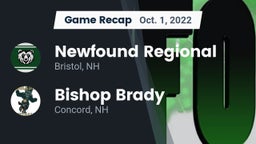 Recap: Newfound Regional  vs. Bishop Brady  2022