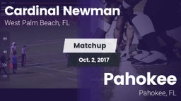 Matchup: Cardinal Newman vs. Pahokee  2017