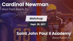 Matchup: Cardinal Newman vs. Saint John Paul II Academy 2017