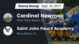 Recap: Cardinal Newman   vs. Saint John Paul II Academy 2017