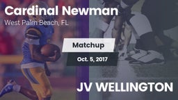 Matchup: Cardinal Newman vs. JV WELLINGTON 2017