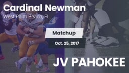 Matchup: Cardinal Newman vs. JV PAHOKEE 2017