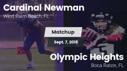 Matchup: Cardinal Newman vs. Olympic Heights  2018