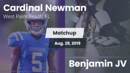 Matchup: Cardinal Newman vs. Benjamin JV 2019