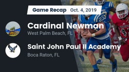 Recap: Cardinal Newman   vs. Saint John Paul II Academy 2019