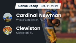 Recap: Cardinal Newman   vs. Clewiston  2019