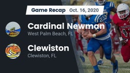 Recap: Cardinal Newman   vs. Clewiston  2020