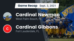 Recap: Cardinal Newman   vs. Cardinal Gibbons  2021