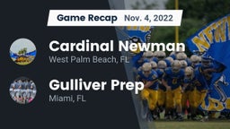 Recap: Cardinal Newman   vs. Gulliver Prep  2022