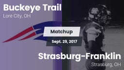 Matchup: Buckeye Trail vs. Strasburg-Franklin  2017