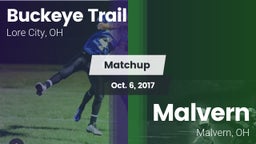 Matchup: Buckeye Trail vs. Malvern  2017