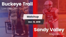 Matchup: Buckeye Trail vs. Sandy Valley  2018