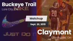 Matchup: Buckeye Trail vs. Claymont  2019