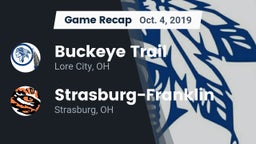 Recap: Buckeye Trail  vs. Strasburg-Franklin  2019