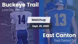 Matchup: Buckeye Trail vs. East Canton  2020