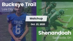 Matchup: Buckeye Trail vs. Shenandoah  2020