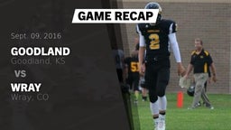 Recap: Goodland  vs. Wray  2016