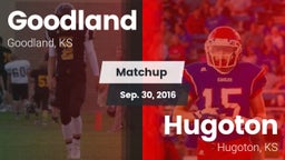 Matchup: Goodland  vs. Hugoton  2016