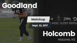 Matchup: Goodland  vs. Holcomb  2017