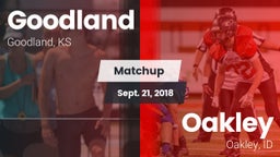 Matchup: Goodland  vs. Oakley  2018