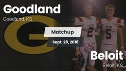 Matchup: Goodland  vs. Beloit  2018
