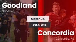 Matchup: Goodland  vs. Concordia  2018