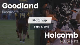 Matchup: Goodland  vs. Holcomb  2019