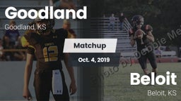 Matchup: Goodland  vs. Beloit  2019