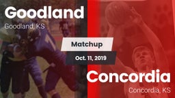 Matchup: Goodland  vs. Concordia  2019