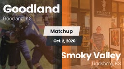 Matchup: Goodland  vs. Smoky Valley  2020