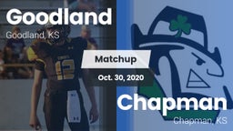 Matchup: Goodland  vs. Chapman  2020