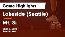 Lakeside  (Seattle) vs Mt. Si Game Highlights - Sept. 3, 2022