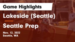 Lakeside  (Seattle) vs Seattle Prep Game Highlights - Nov. 12, 2022